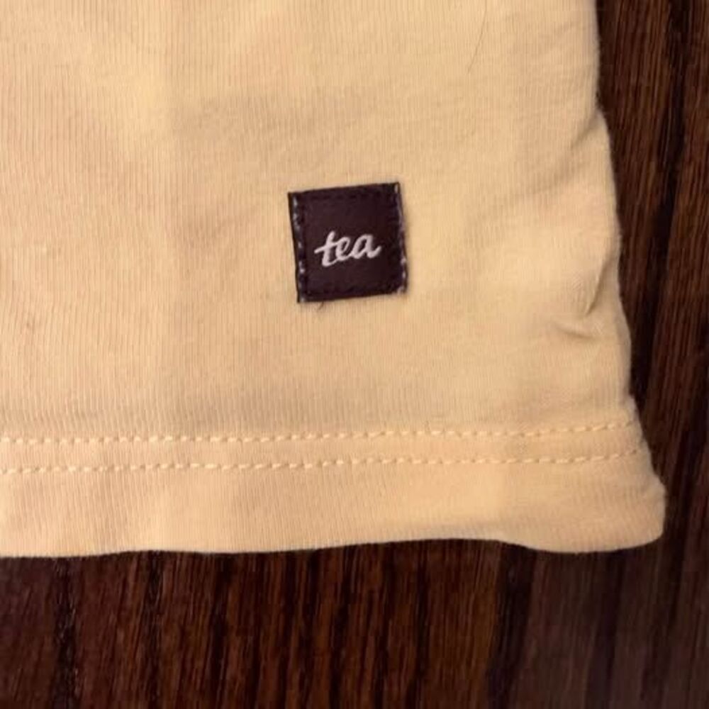 Tea Collection Long Sleeve Cat Graphic Tee Size 14 - Picture 4 of 4